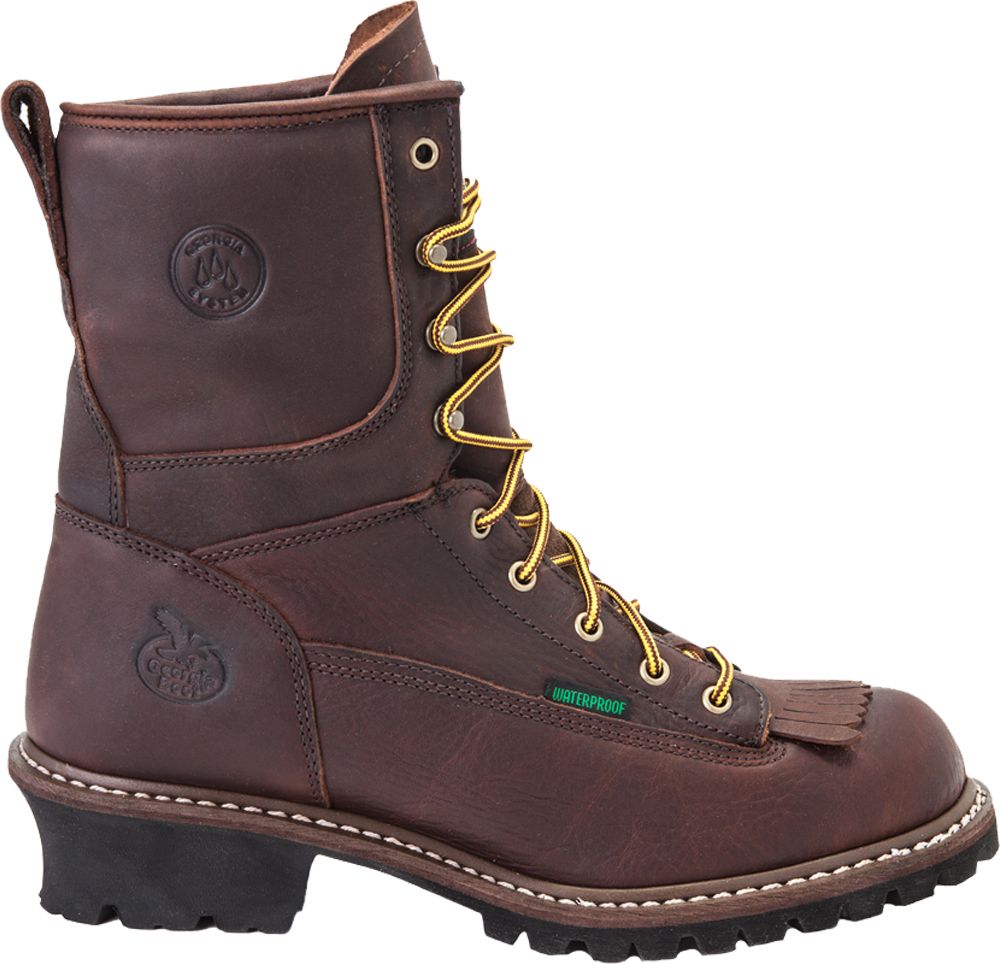 steel toe work boots for mens cheap