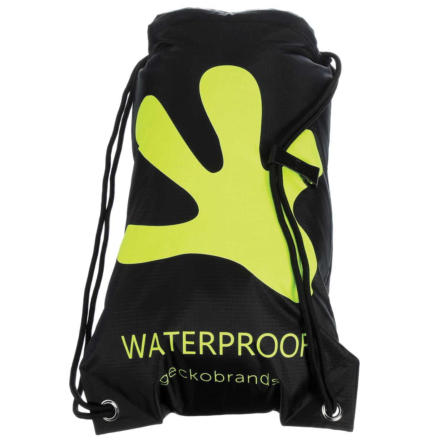 geckobrands waterproof drawstring backpack