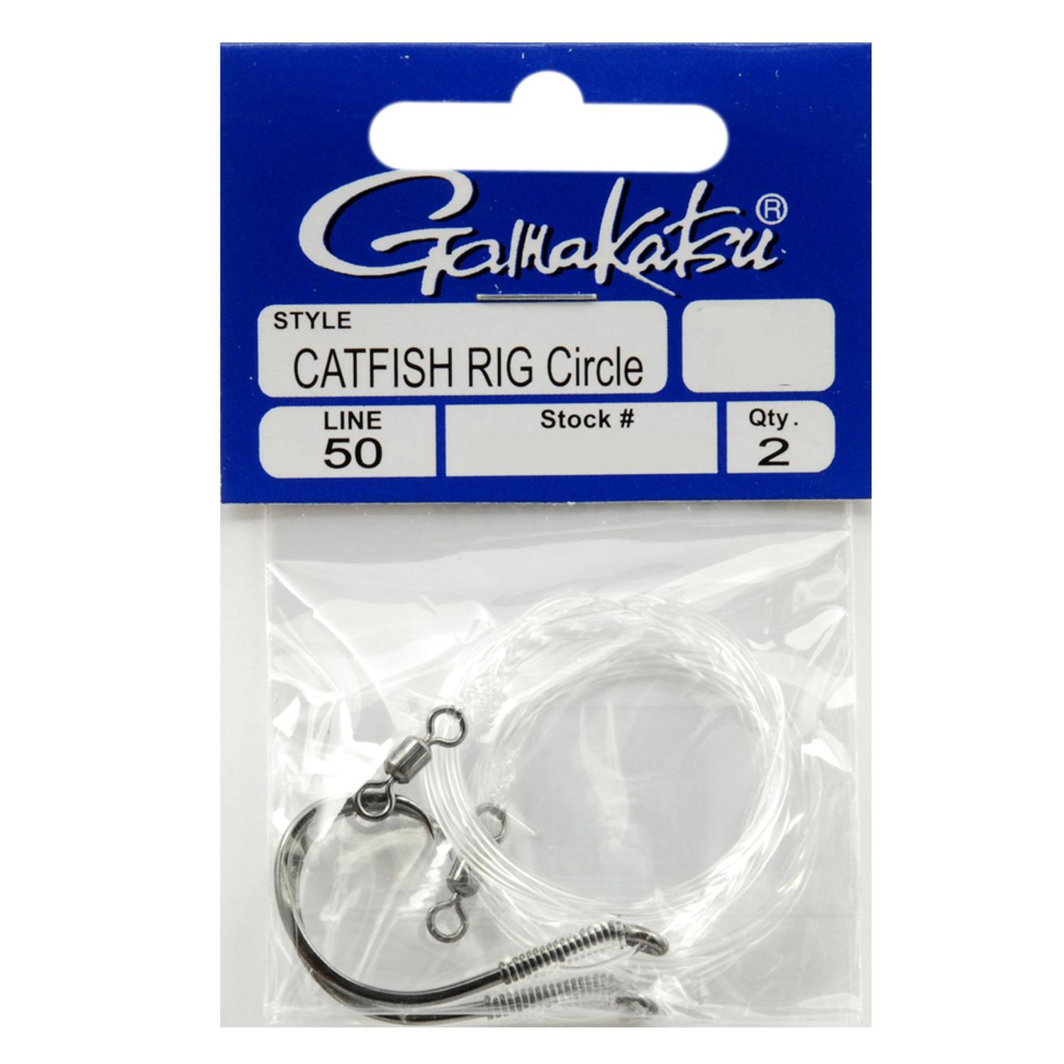 Gamakatsu Circle Hook Catfish Rig - 2 Pack