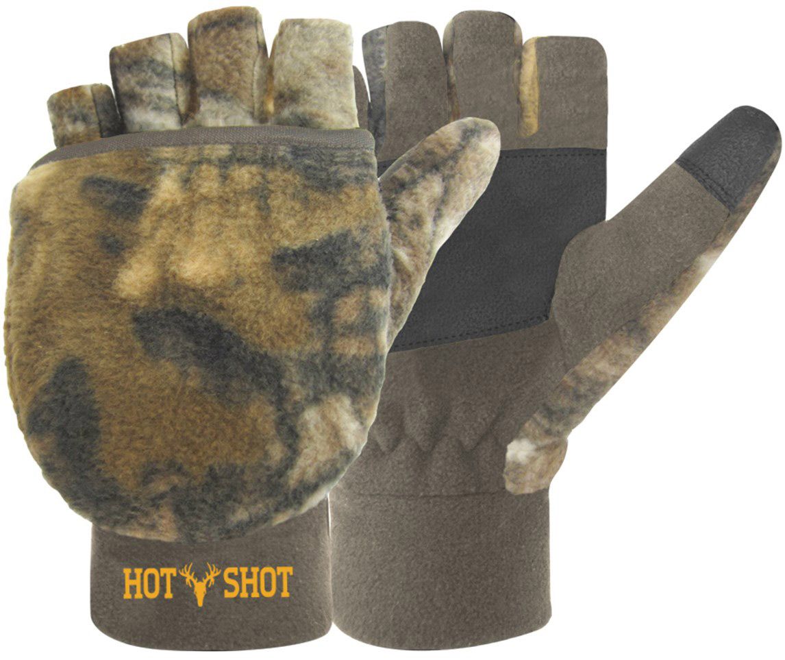 hot shot men's huntsman mittens