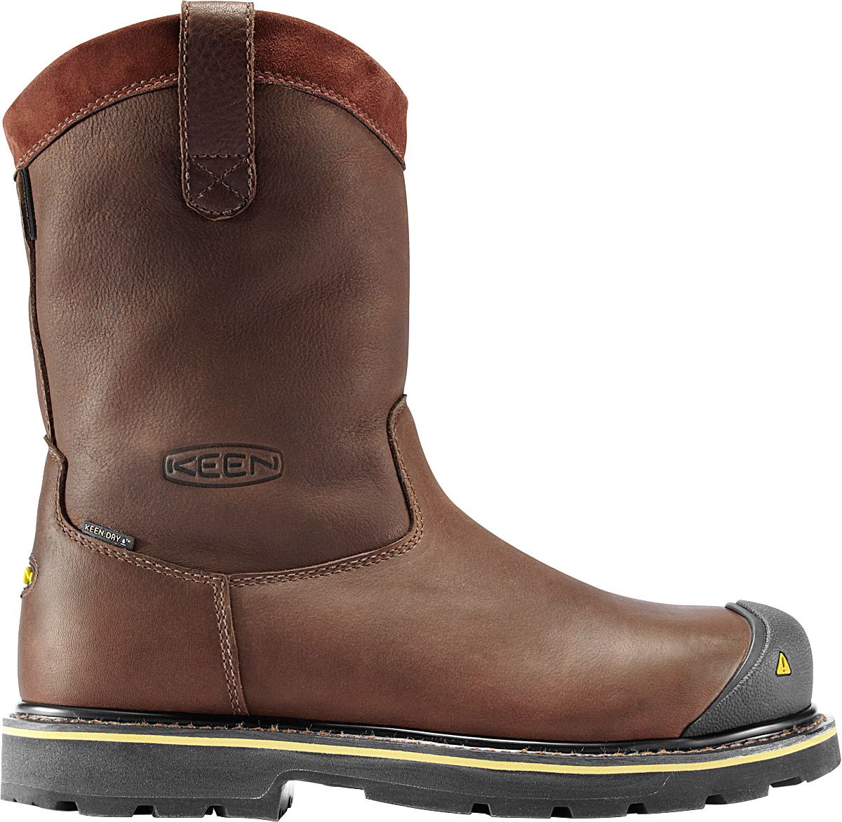 wellington steel toe work boots