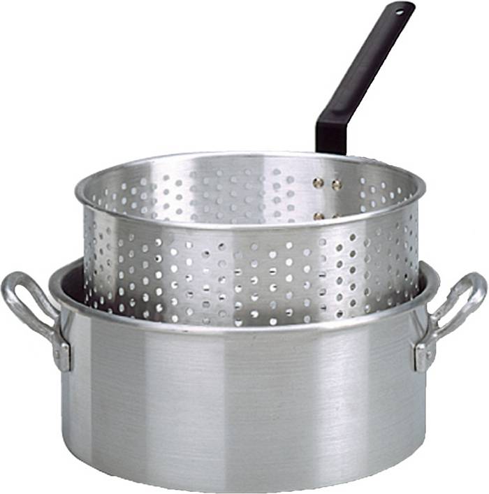 Stainless Steel Deep Fryer Pot Small with Basket Fryer Pan Fry Basket  Cookware