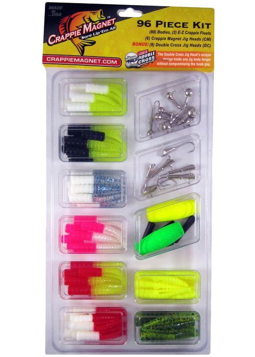 Leland's Lures Crappie Magnet Double Cross Jig Heads