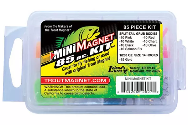 Leland's Trout Magnet Mini Magnet Kit