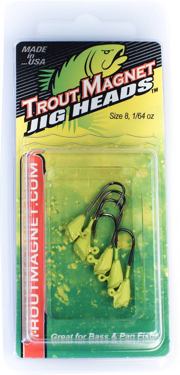 Trout Magnet Jig Heads-1/64oz 5pk, Pink