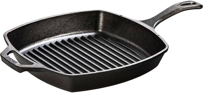  Lodge Seasoned Cast Iron Cookware Set. 2 Piece Skillet Set.  (10.25 inches and 6.5 inches): Home & Kitchen