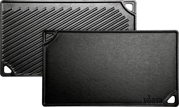 Double Play Reversible Grill / Griddle | Lodge Cast Iron