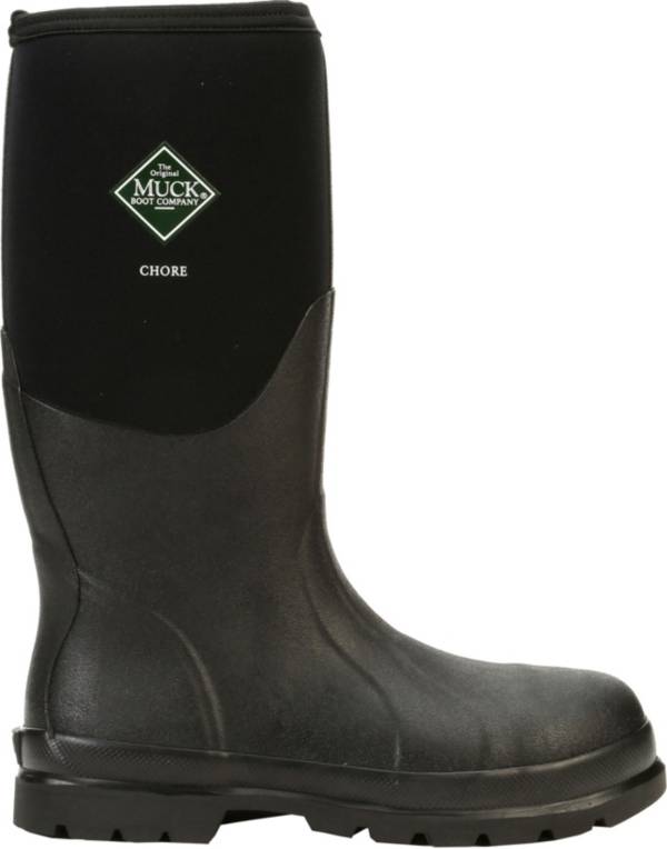 work boots with lace guard