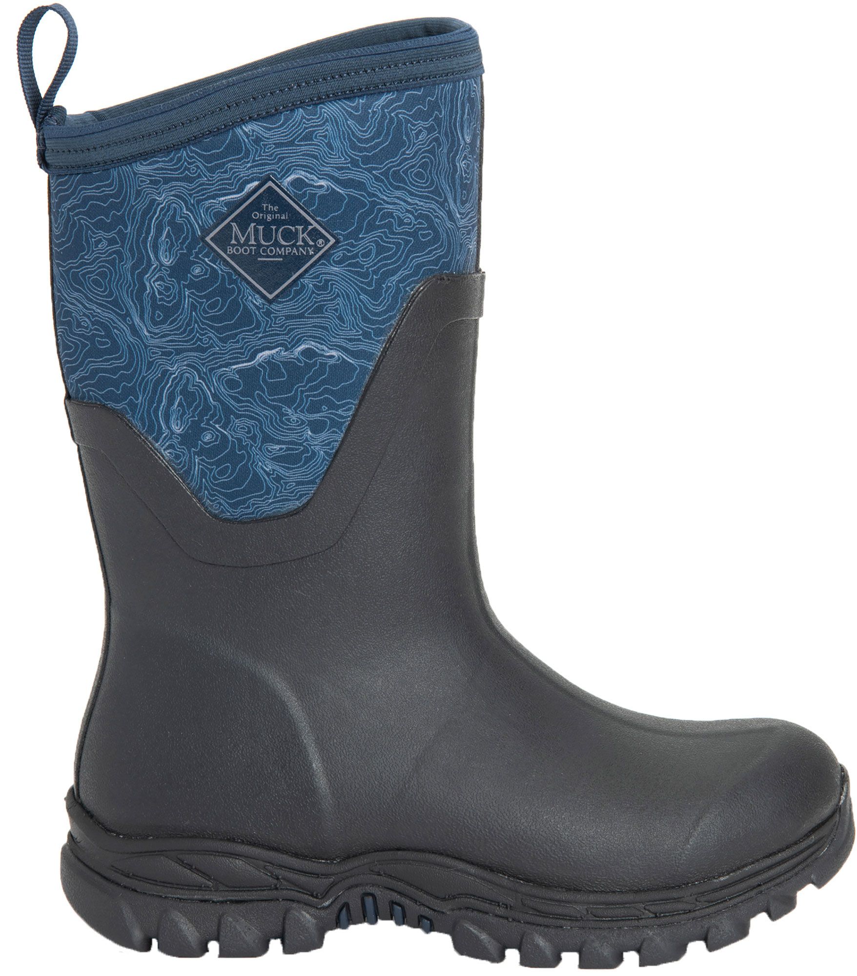 navy muck boots