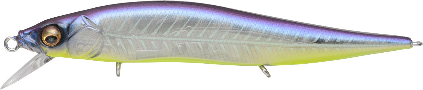 Megabass Vision Oneten Jr Jerkbait Sospeso 3/8oz - Color Elegy Bone - Esca Artificiale Per Pesca Al Bass