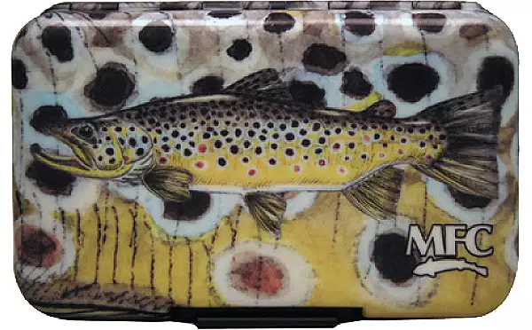 Montana Fly Company Poly Fly Box Currier's Brown Trout