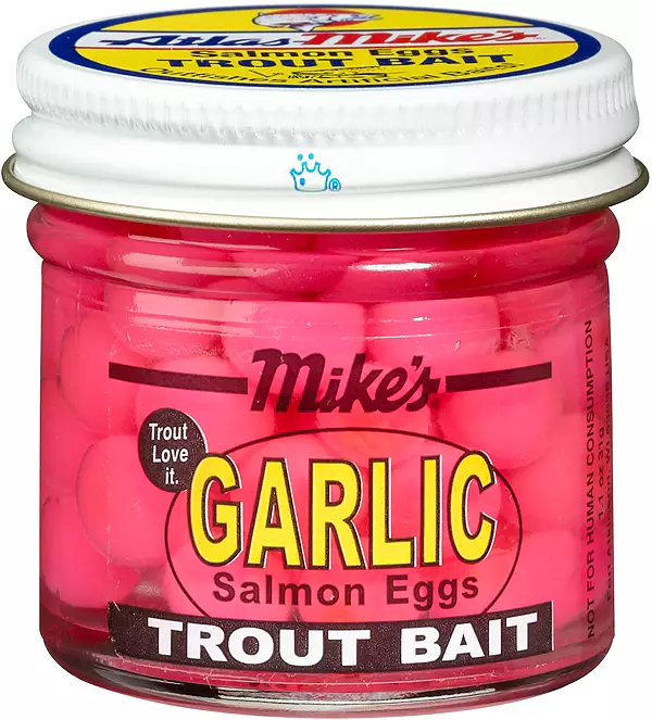 Mike's Garlic Eggs Trout Bait
