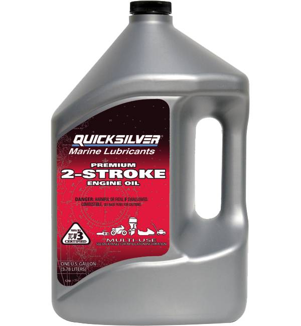 Quicksilver Premium 2Stroke TCW3 Outboard Oil Gallon Publiclands