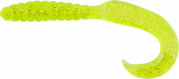 Mister Twister 4TSF20-1 Twister Tail Grub 4 White 20 Per Pack 