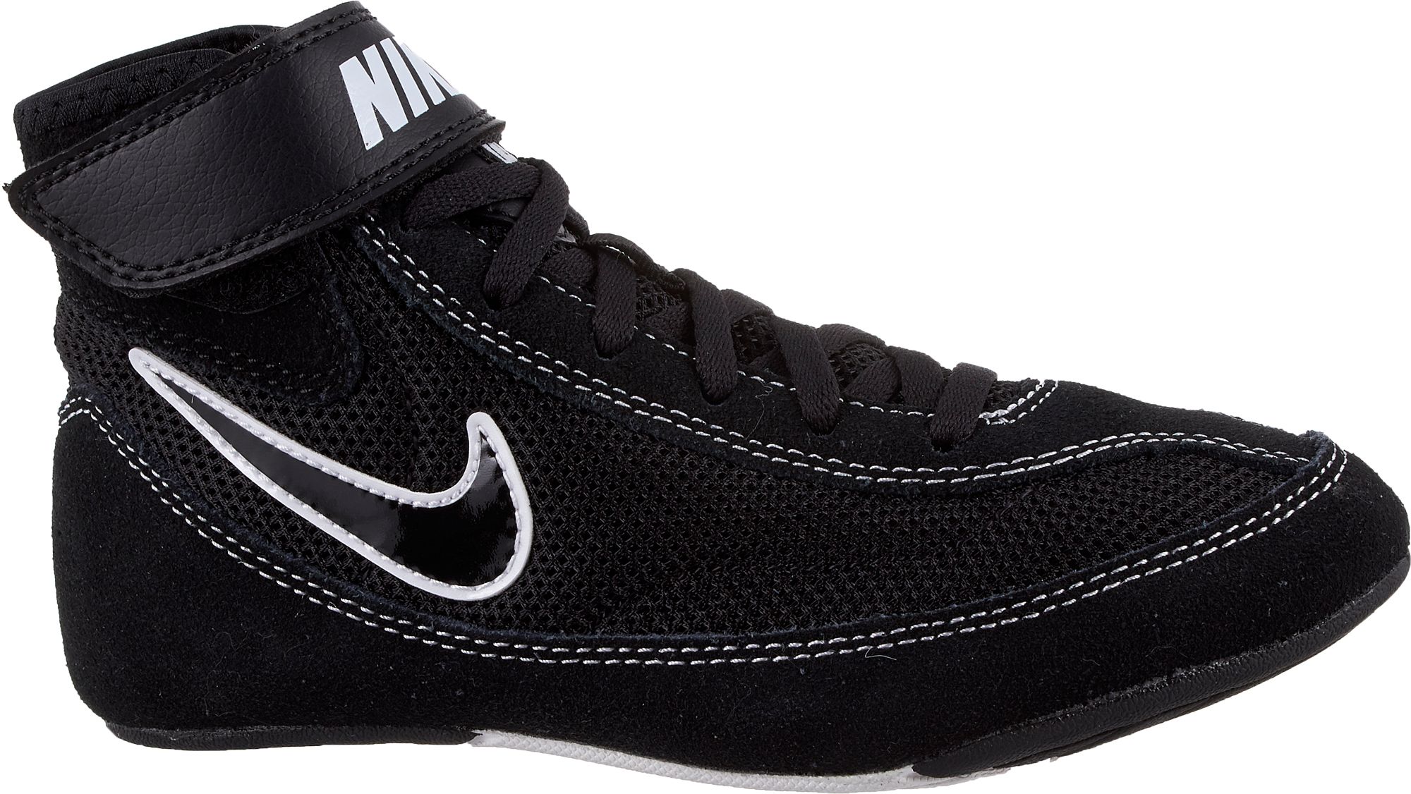 black nike wrestling shoes