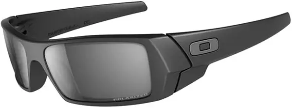 Oakley Gascan Sunglasses - Matte Black / Iridium Polarized