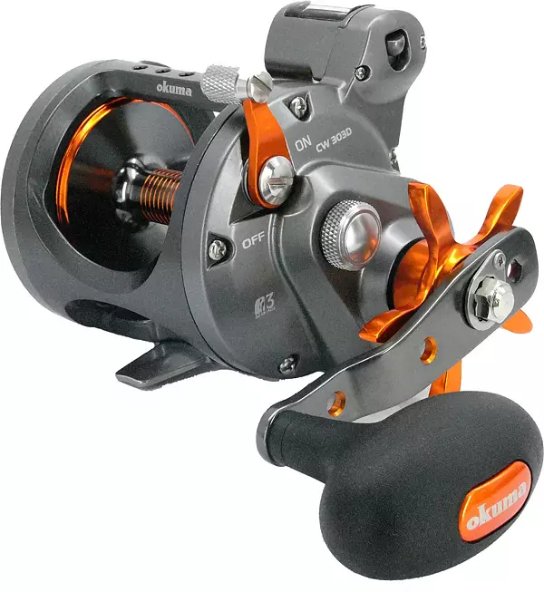 Electronic Fishing Baitcasting Reel With Accurate Line Counter