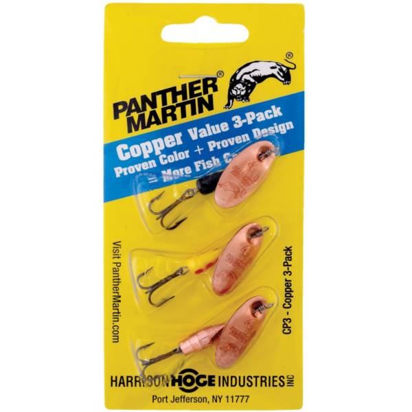 Panther Martin Copper Spinners – 3 Pack product image