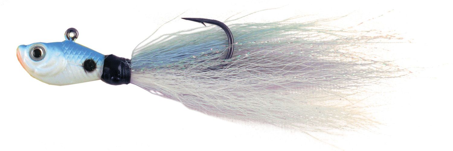 Jig Spro Prime Bucktail – Taille L, 6 Oz, Blanc, Neuf, Pêche