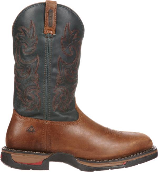 Rocky Men's Long Range 12” Waterproof Western Work Boots product image