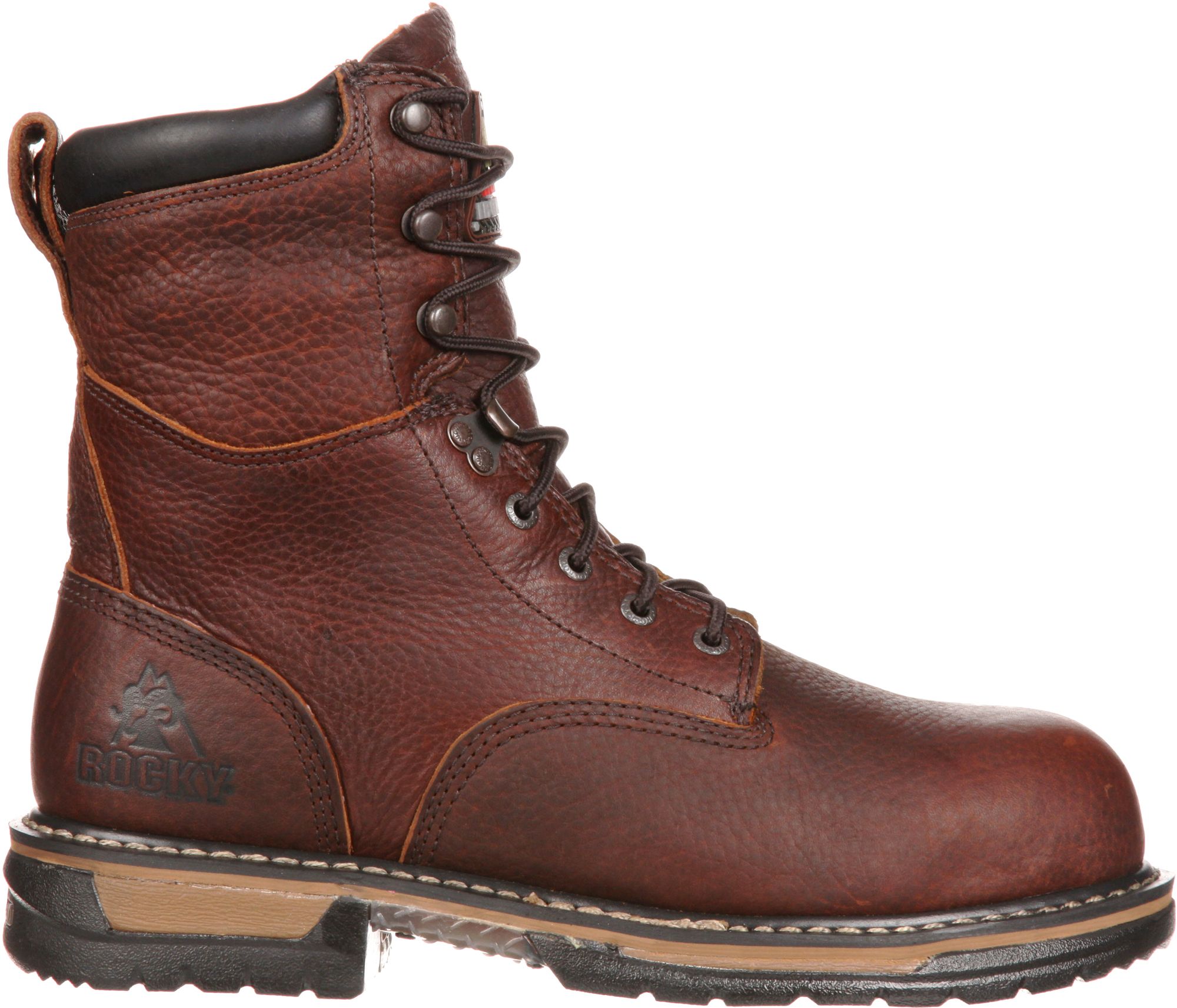 rocky steel toe work boots