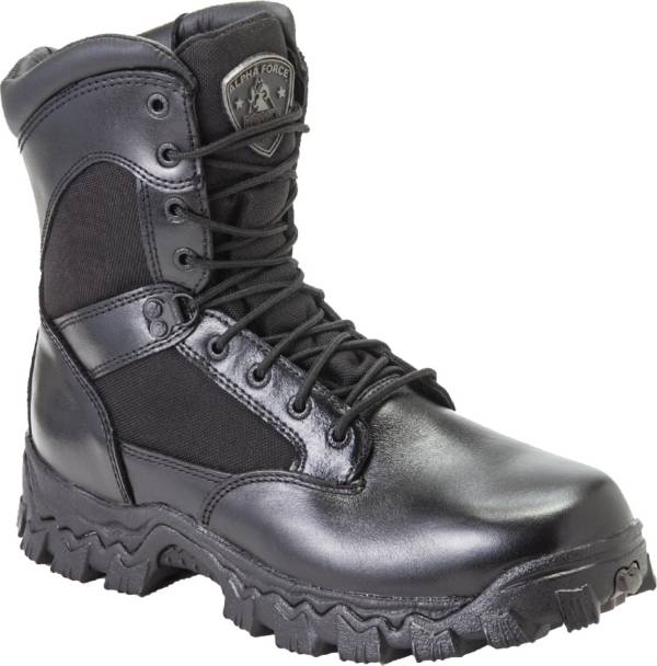 Rocky Men S Alphaforce Zipper Waterproof Tactical Boots Dick S Sporting Goods