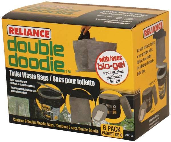 Double Doodie Plus Waste Bags – Reliance Outdoors