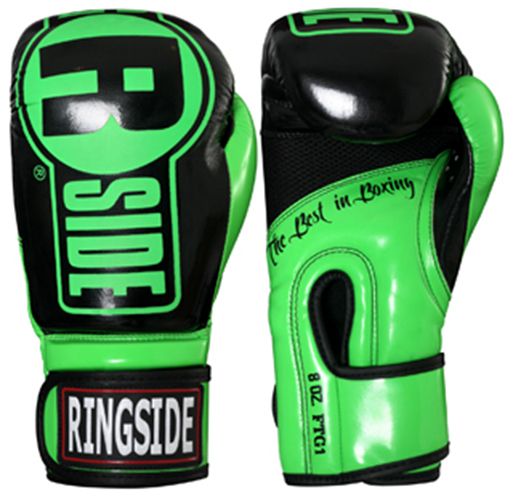 black and gold ringside boxing gloves