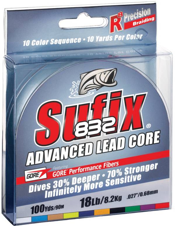 Sufix 832 Advanced Lead Core Monofilament Fishing Line Dick's