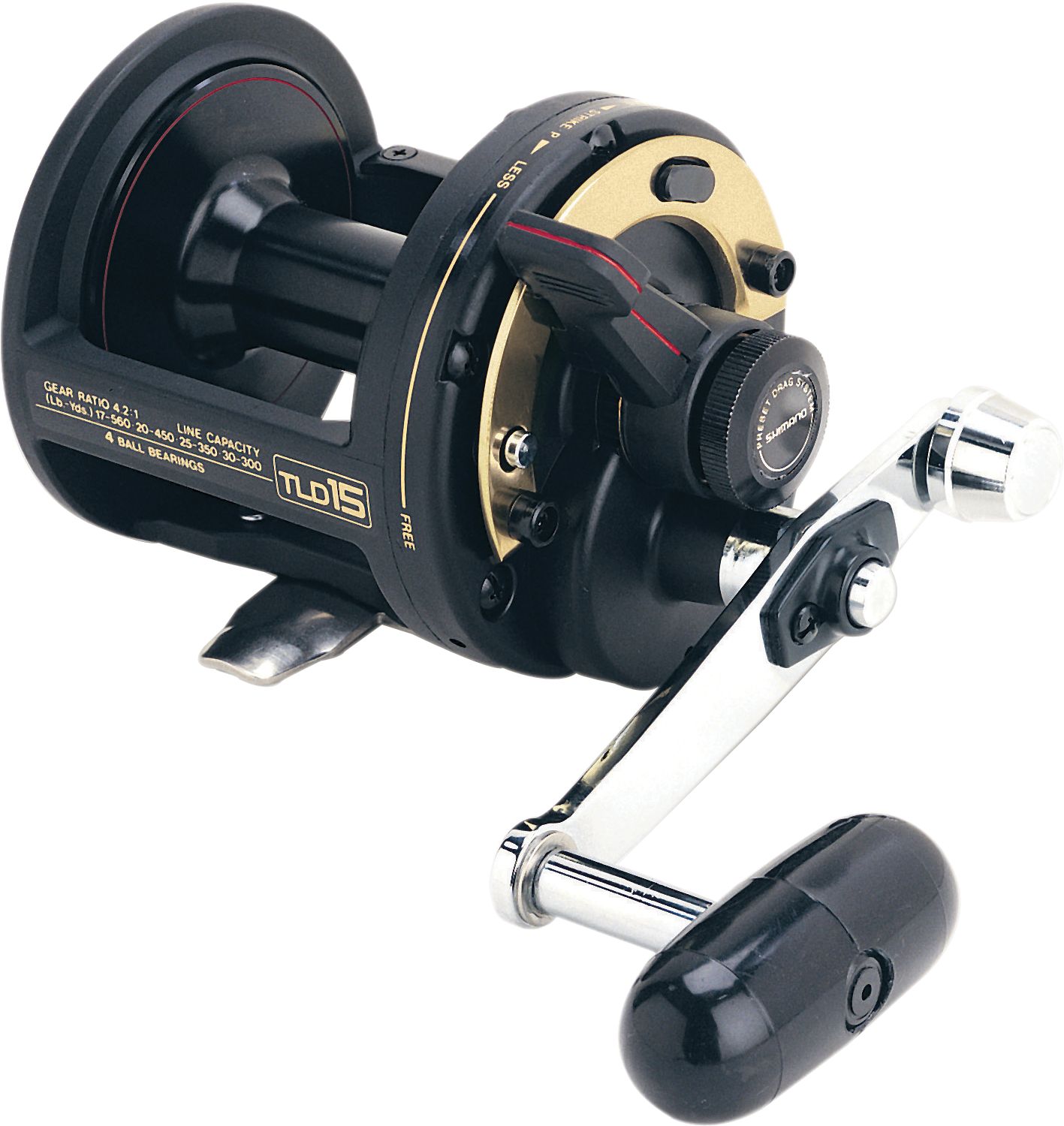 Shimano TLD Conventional Reel - 15 - 4.2:1 - Right Handed - Dance's  Sporting Goods