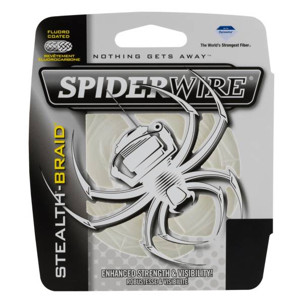 Spiderwire Stealth® Braid, Blue Camo, 50 lb, 500 yd NOB