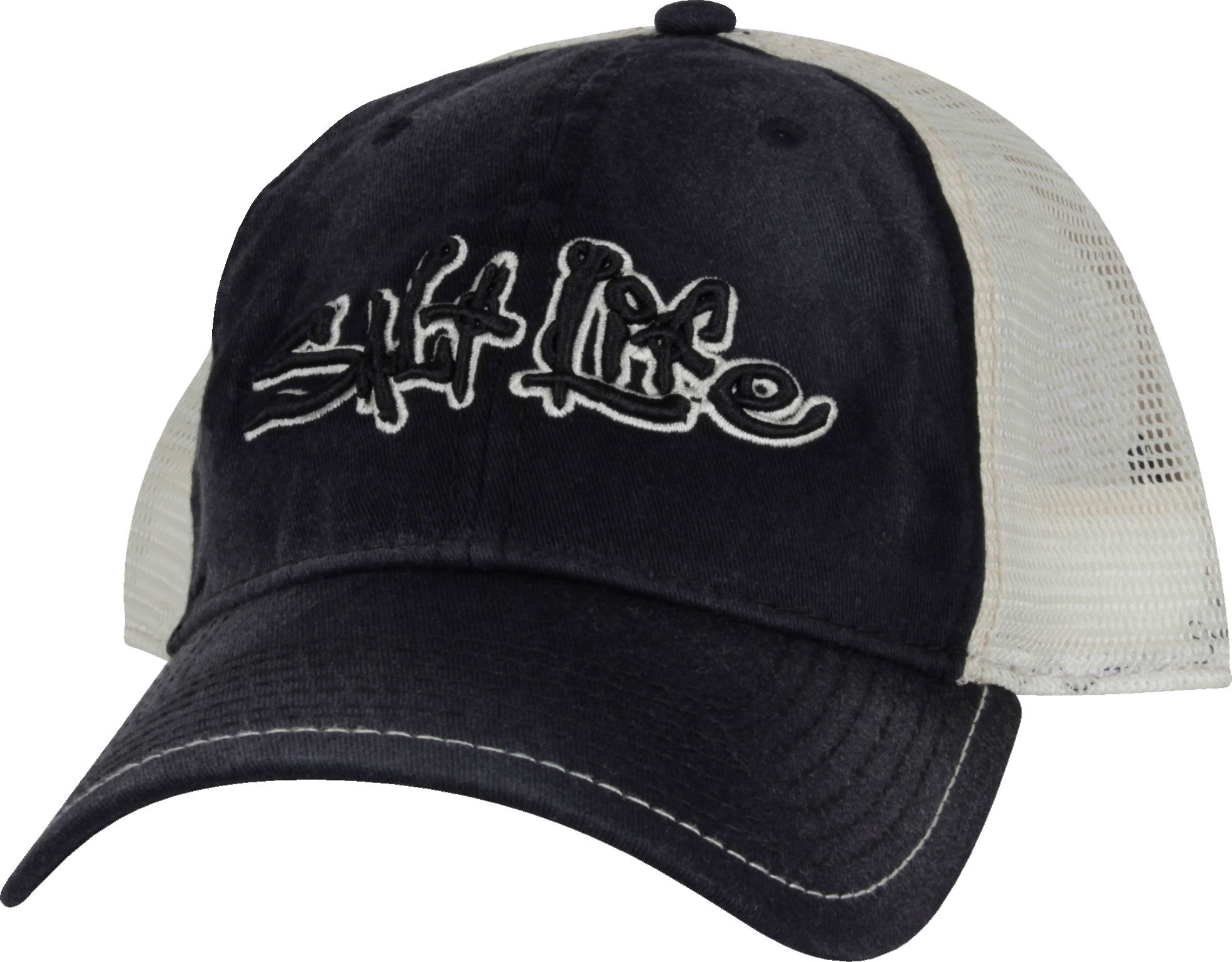 white salt life hat