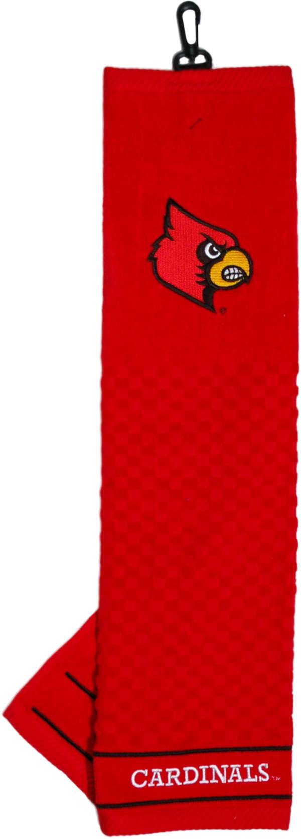 Team Golf Louisville Cardinals Embroidered Towel