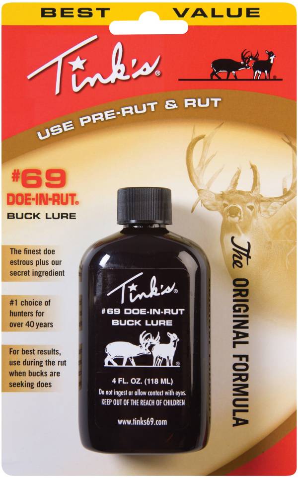 Tink's #69 Doe-In-Rut Buck Lure- 4 Ounce product image