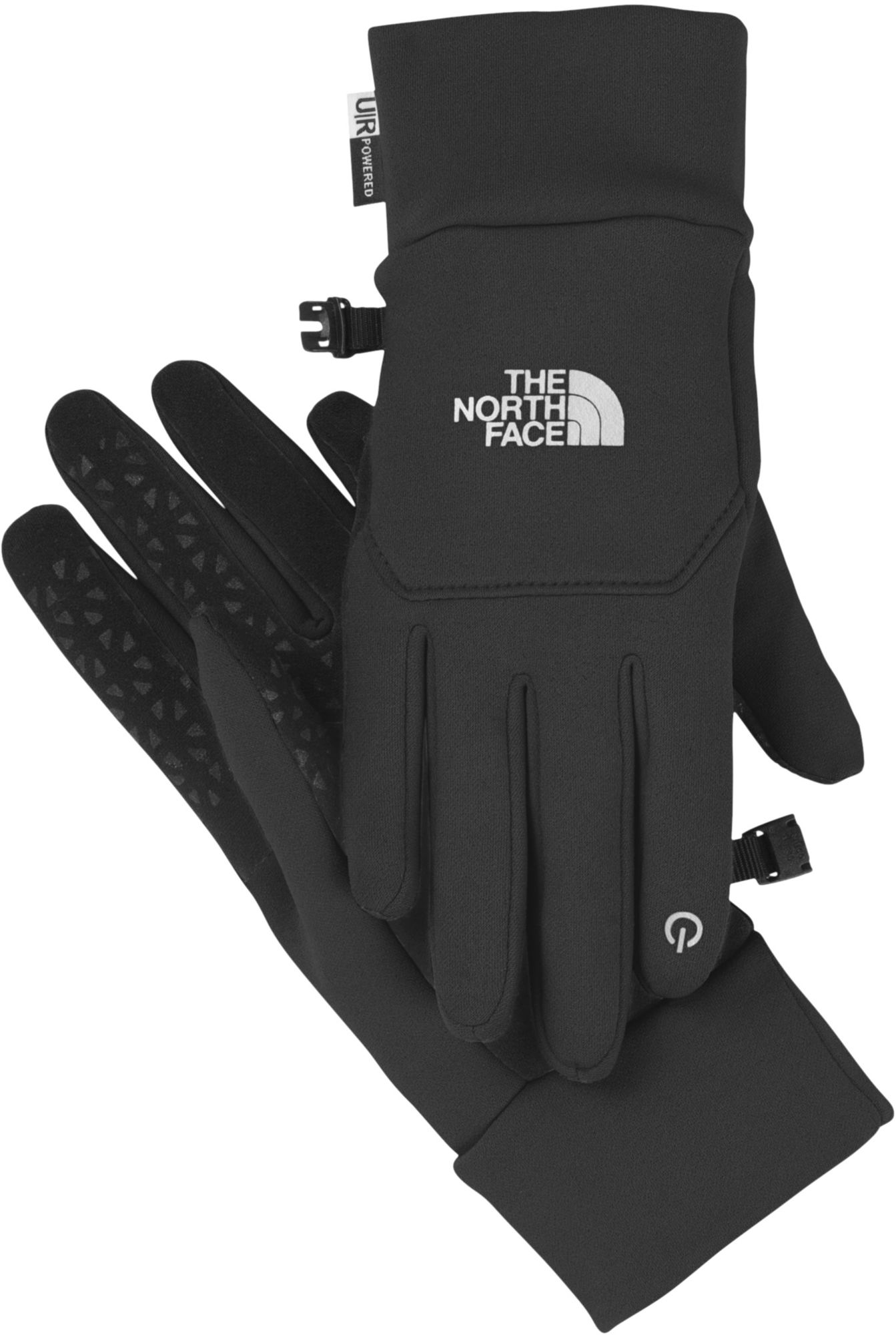 black north face gloves