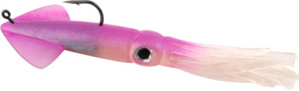 Tsunami Soft Body Squid Jig, Size: 1 - 1oz, Pink