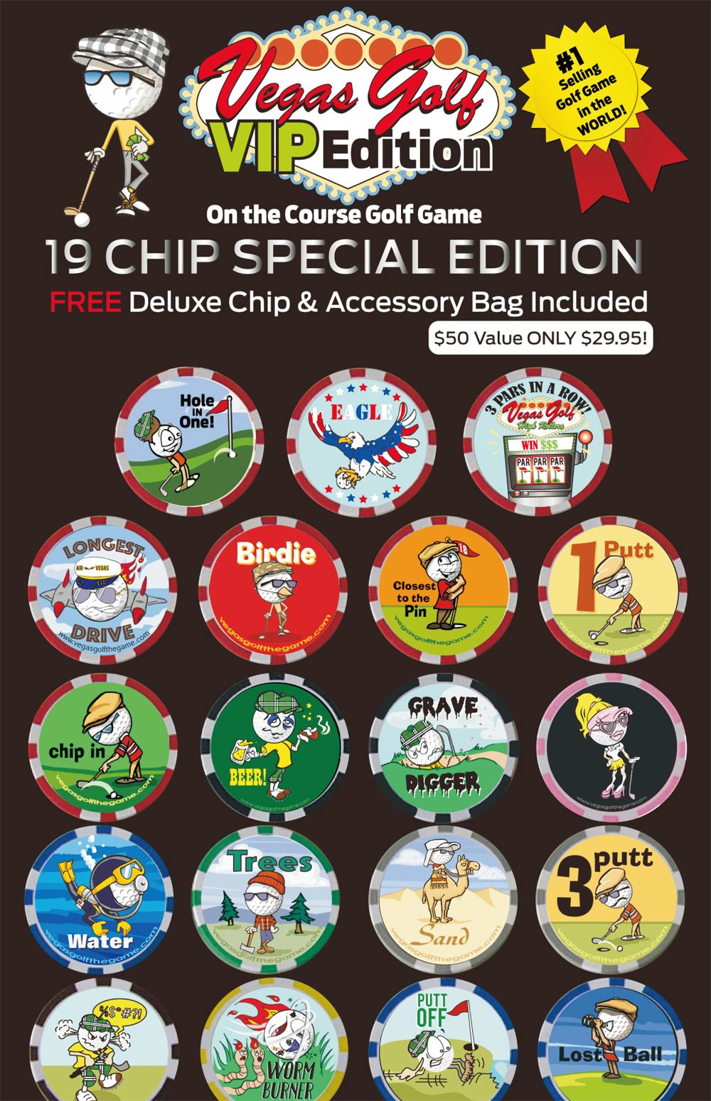 Vegas Golf On The Course Golf Game – Special Edition product image