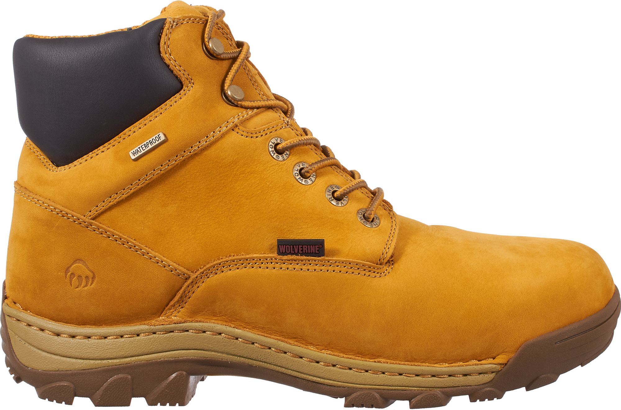 wolverine boots tan