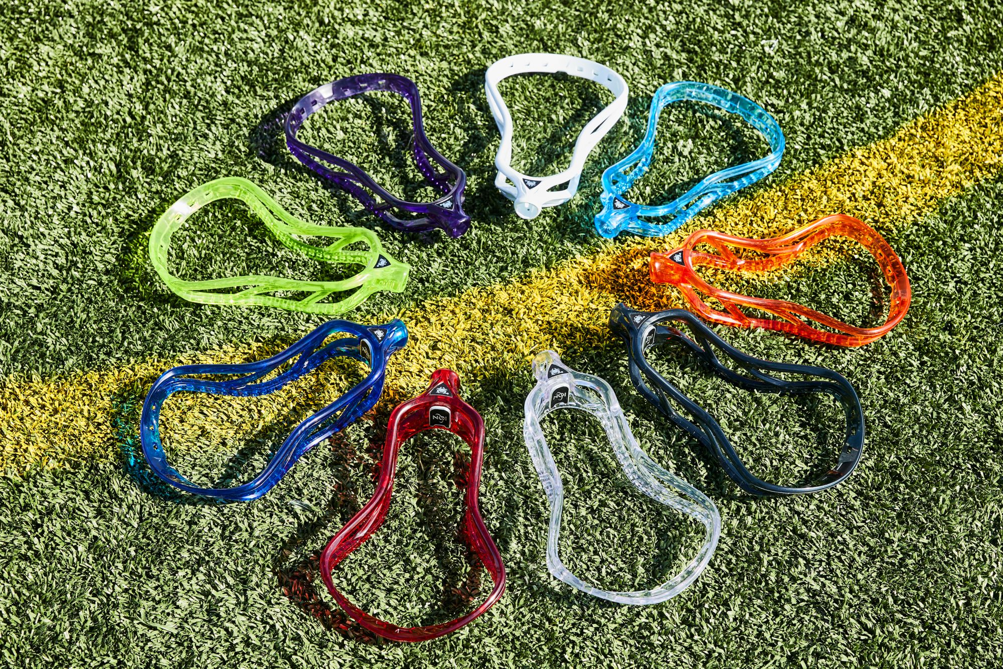 ECD Ion Unstrung Lacrosse Head - Lime product image