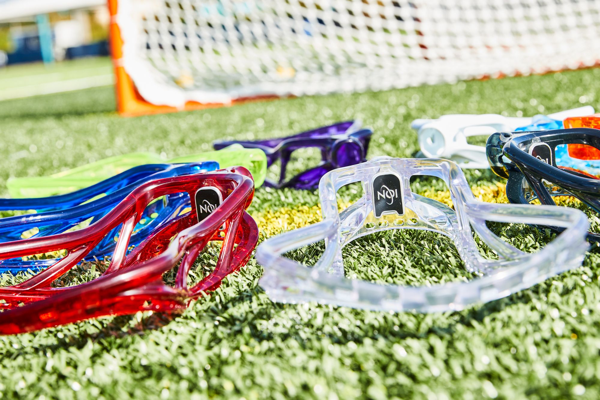 ECD Ion Unstrung Lacrosse Head - Lime product image