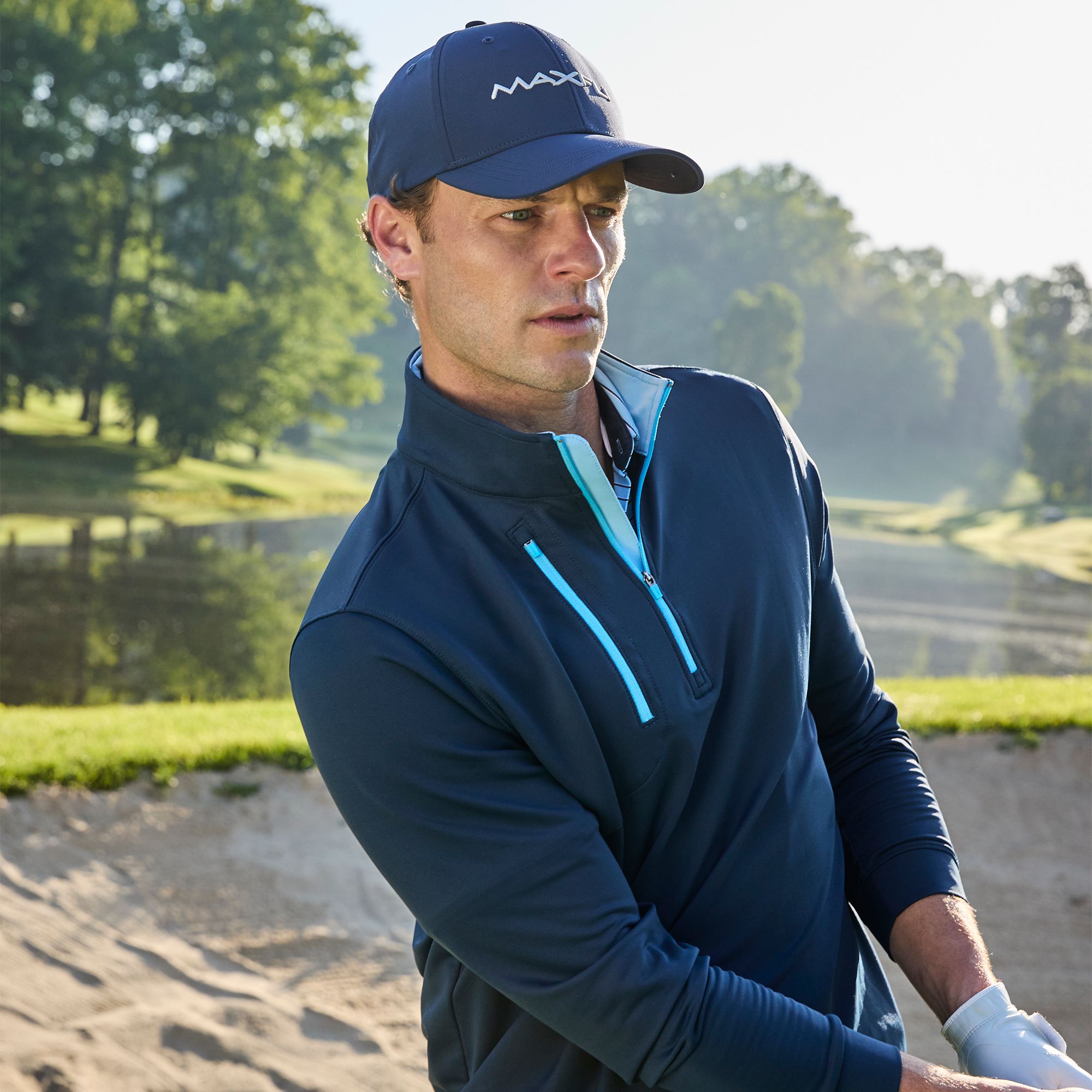 Walter Hagen Men's Performance 11 All Season 1/4 Zip product image