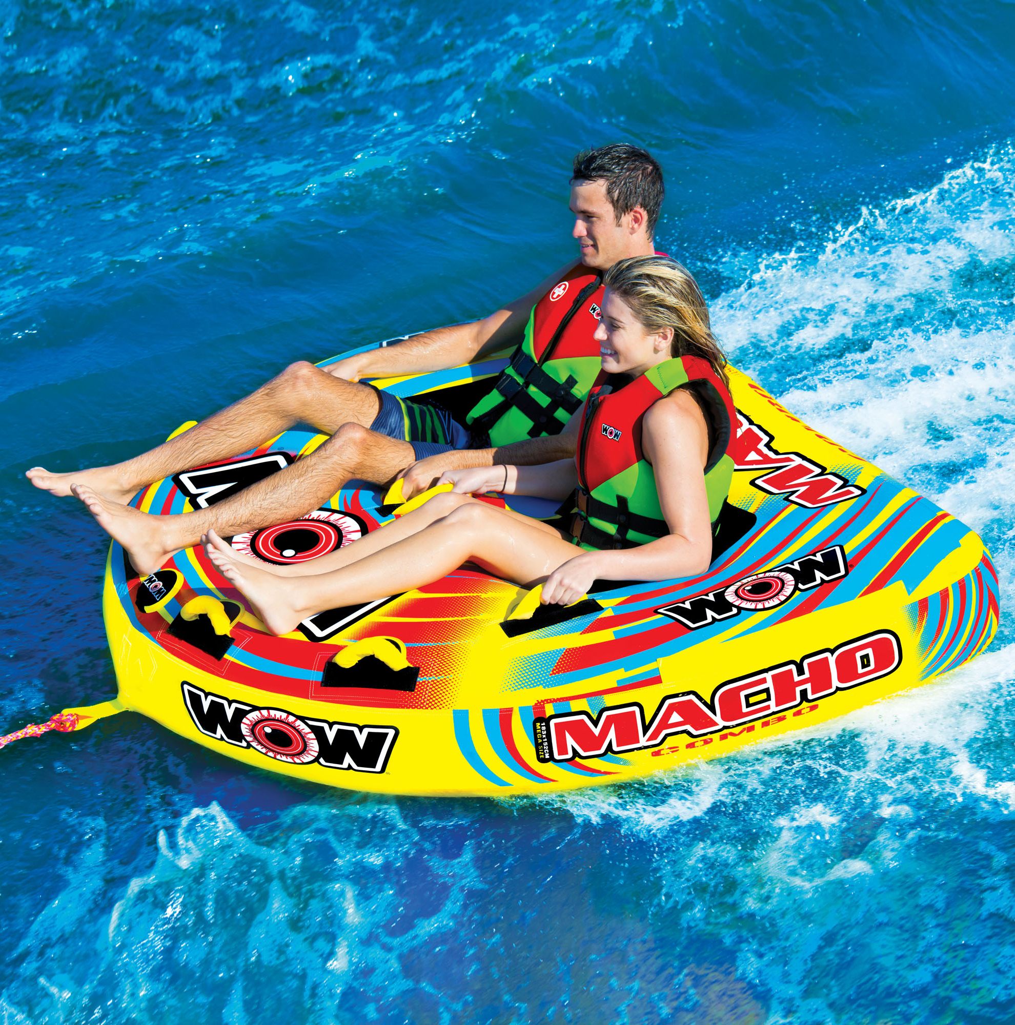 WOW Macho 2-Person Towable Tube