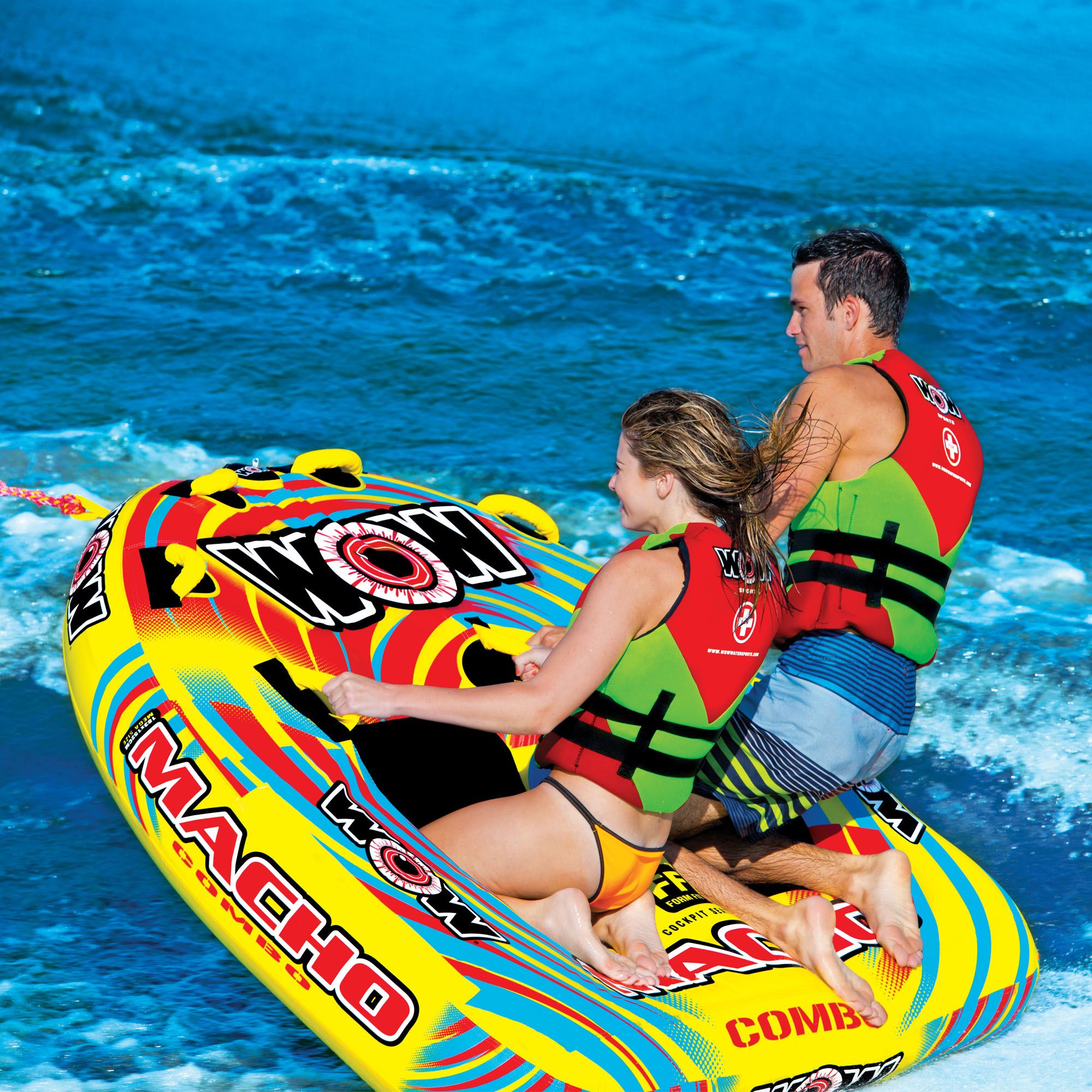 WOW Macho 2-Person Towable Tube