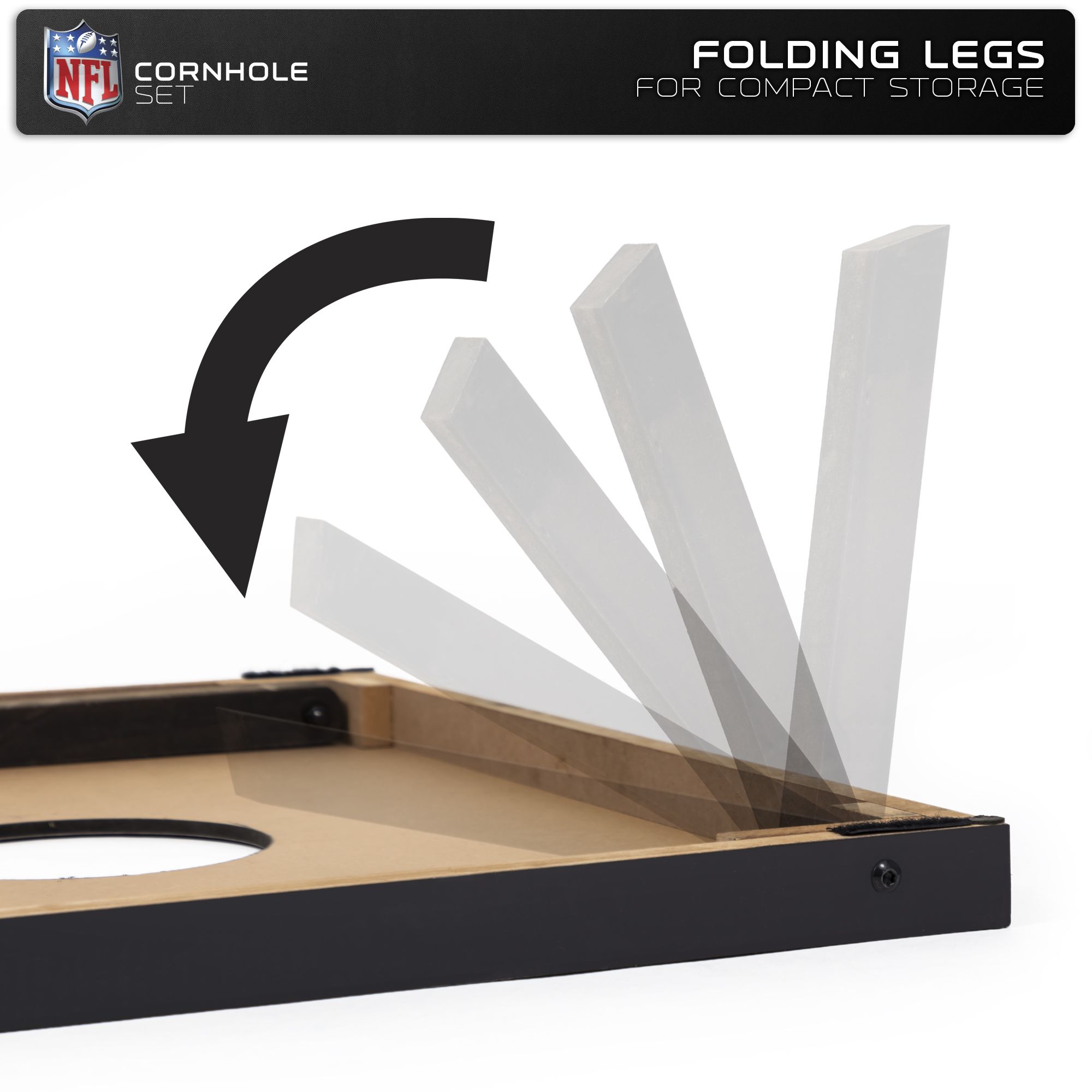 Wild Sports Washington Football Team 2 x 3 Tailgate Toss product image