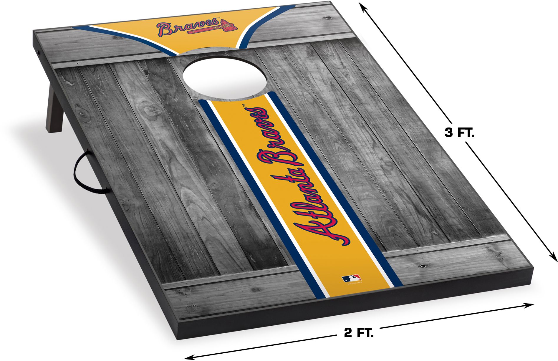 Wild Sales Men's Atlanta Braves 2' x 3' Tailgate Toss product image