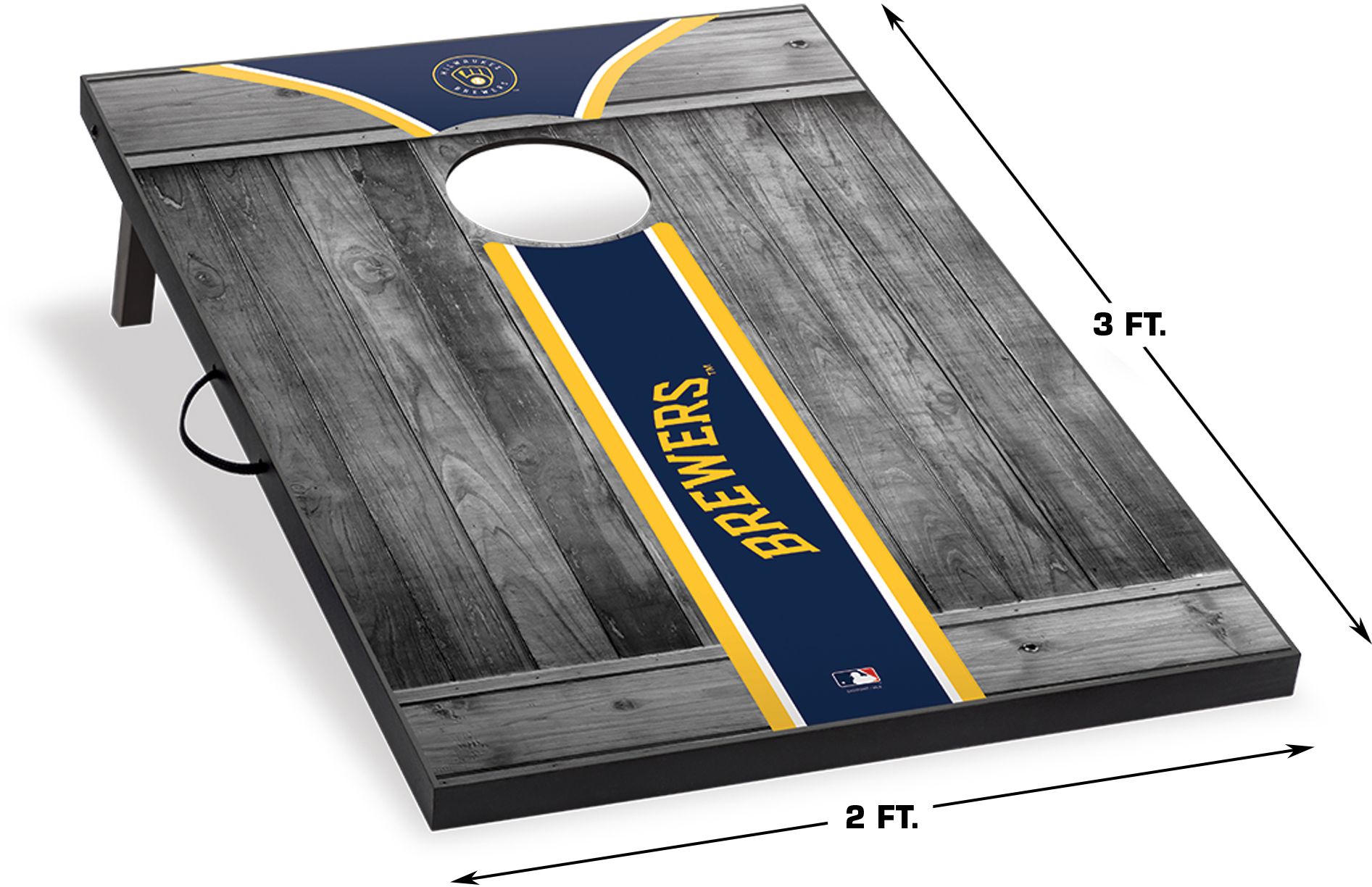 Wild Sports Men's Milwaukee Brewers 2' x 3' Tailgate Toss product image