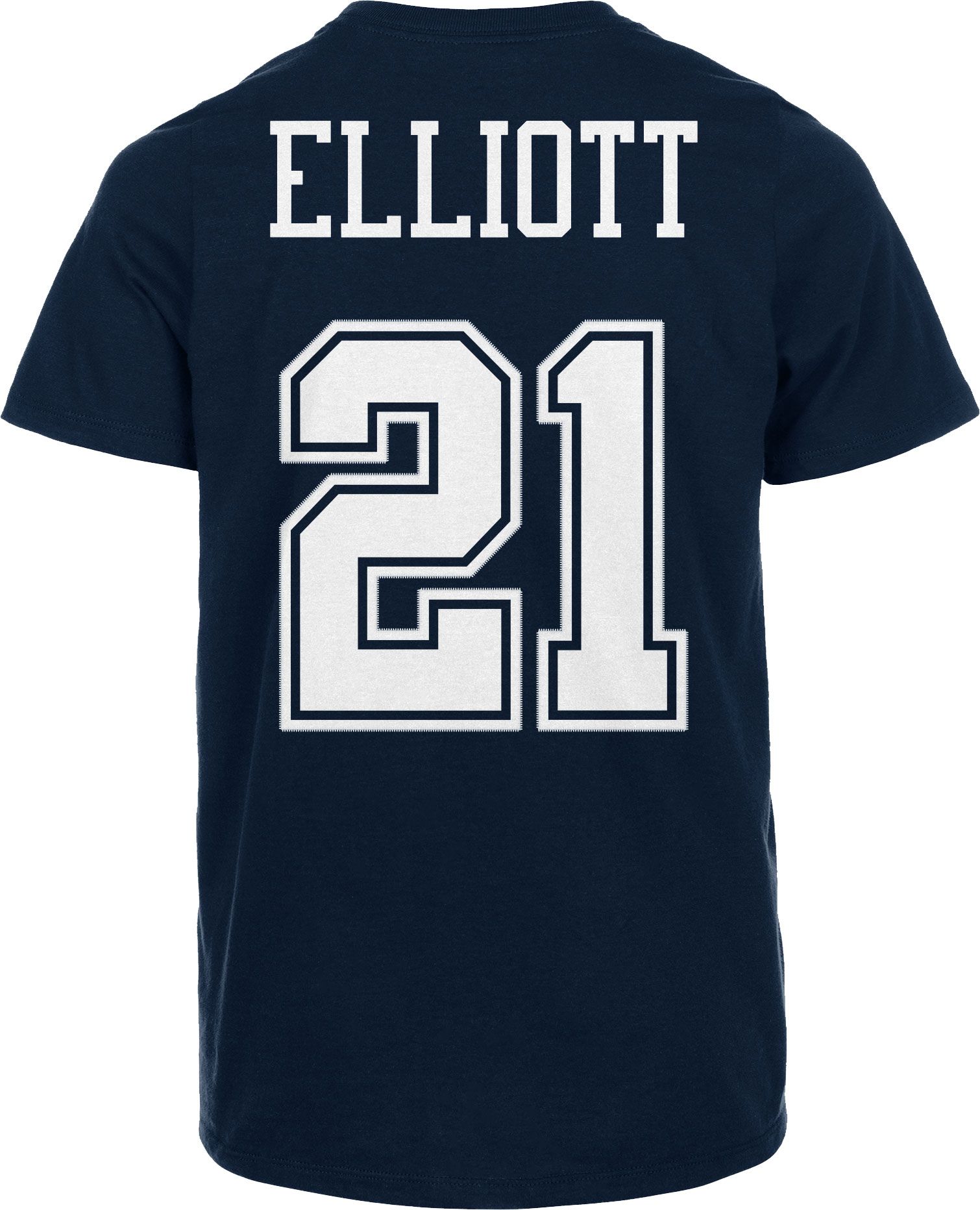 Nike Youth Dallas Cowboys Ezekiel Elliott #21 Pride Navy T-Shirt product image