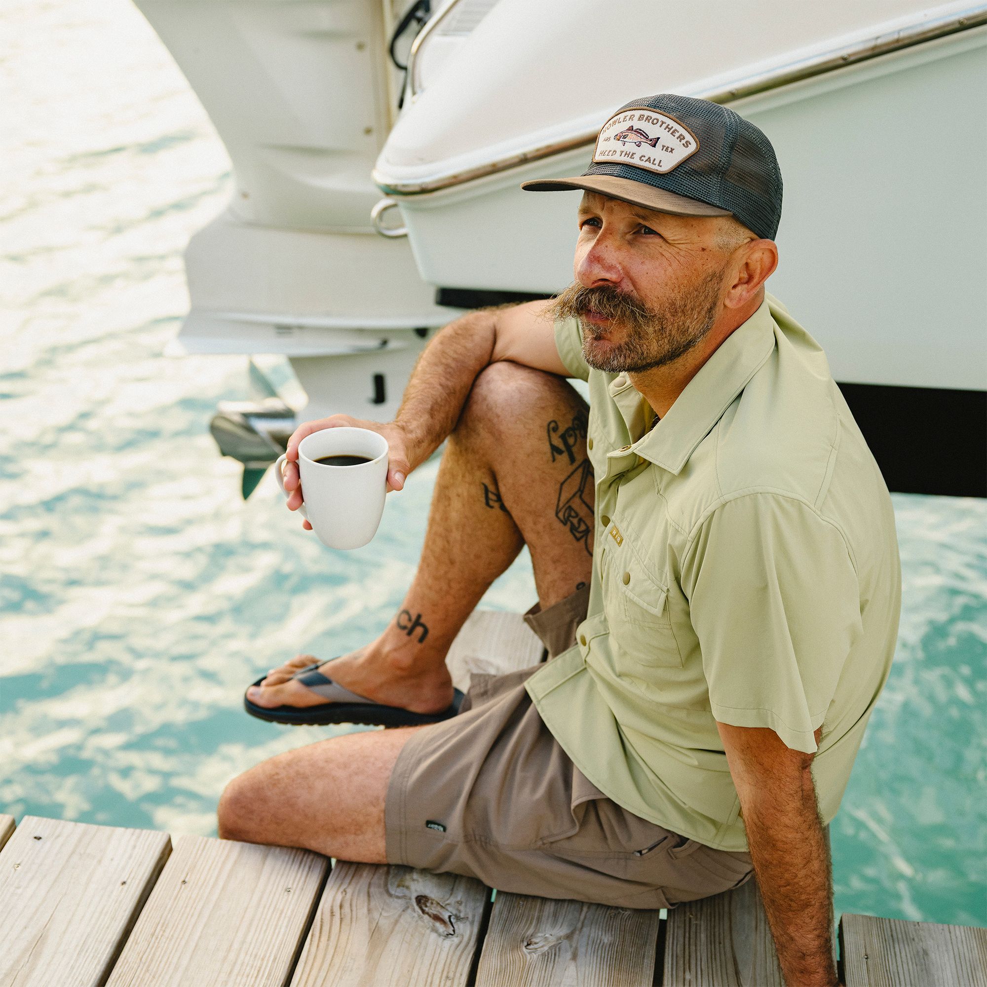 Howler Brothers Feedstore Unstructured Snapback Hat product image