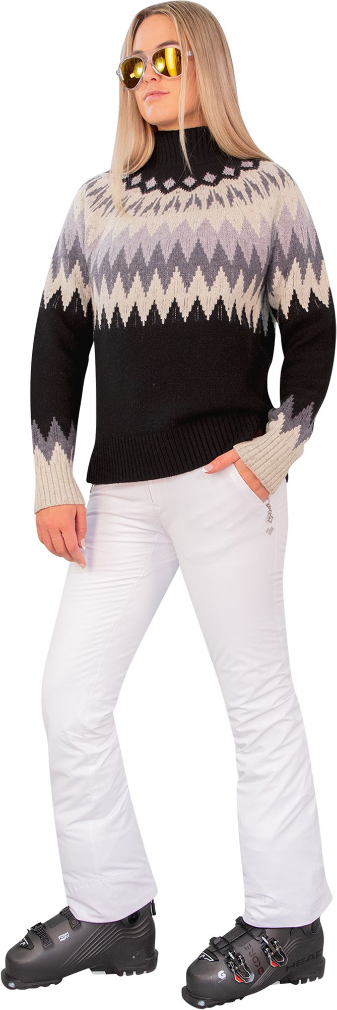 Obermeyer Women's Ivy Mock Neck Sweater