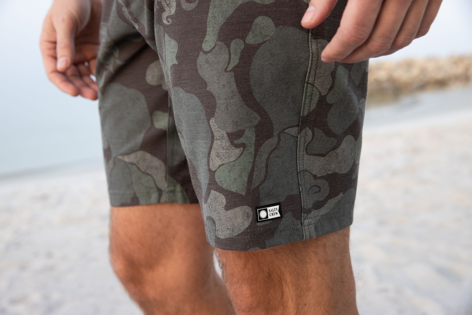 Salty Crew Men's Drifter 19 Hybrid Swim Trunks product image